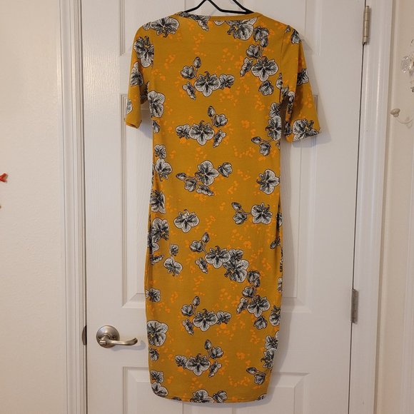 LuLaRoe Julia Dress XS - Picture 2 of 3